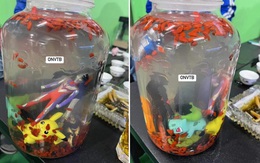 Ảnh vui 25-10: Con trai cưng ngâm Pokemon, siêu nhân vào rượu cho bố