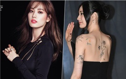 Nana bất ngờ khoe hình xăm như đồ giả, visual nữ thần nay còn đâu