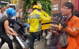 Những chàng shipper trổ tài 'đỉnh của chóp' khiến dân mạng ngả mũ ngỡ ngàng