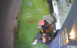 Mải chơi game, hai chàng trai hú hồn khi rắn bò dưới chân