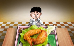 An toàn thực phẩm và những miếng cánh gà nấu 'chưa được chín'