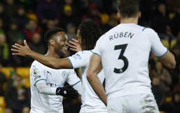 Sterling lập hat-trick, Man City thắng đậm Norwich