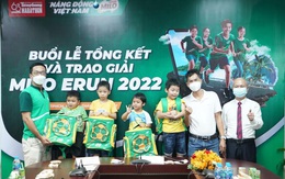 ‘Runner nhí’ hứng khởi nhận giải thưởng chạy bộ trực tuyến MILO Erun