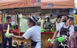 Khách lãnh đủ khi xem chàng trai trổ tài pha chế