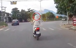 Tài xế suýt sập bẫy xi-nhan 'dương đông kích tây' của nữ ninja