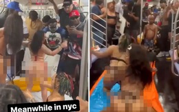 Sửng sốt tiệc thác loạn ngay trên tàu điện ngầm