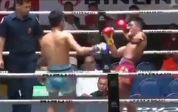 Võ sĩ lì đòn khiến đối thủ bất lực chịu thua
