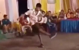 Màn trổ tài nhảy hip hop đi vào lòng đất