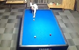 Đối thủ chán chẳng thèm nói khi chàng trai lượm siêu phẩm bi da rùa (P2)