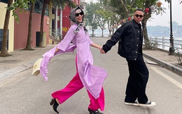 Ảnh vui sao Việt 24-1: Tóc Tiên diện outfit ‘cực chất’ đi chúc Tết