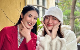 Ảnh vui sao Việt 29-1: Hoa hậu Ngọc Hân lí lắc bên Lương Thùy Linh