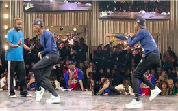 Chàng trai có màn nhảy hip hop đỉnh cao khiến đối thủ đứng hình