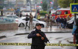 Đánh bom ngay tòa nhà Bộ Nội vụ Thổ Nhĩ Kỳ khiến 2 người bị thương