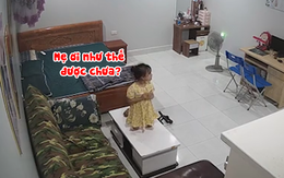 Bố đi nhậu, mẹ liền bày kế cho con gái quỳ trước camera gọi về