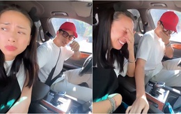 Ngô Thanh Vân giả đau bụng, xì hơi trong ô tô để troll chồng