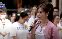 Hari Won đến Đại học Sư phạm TP.HCM làm MC chương trình đố vui cho đài Hàn Quốc