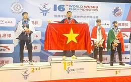 Việt Nam giành 2 huy chương vàng Giải vô địch Wushu thế giới 2023