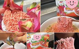 Bất ngờ mì tôm thanh long tạo trend mới, soán ngôi trà chanh giã tay