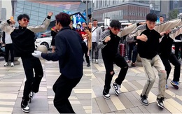 Nhóm thanh niên nhảy 'vũ điệu loăng quăng' siêu đẹp