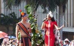 H'Hen Niê hóa thân 'Nữ thần mặt trời' đội vương miện hoa cà phê