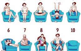 Bật mí tính cách của bạn qua tư thế ngồi