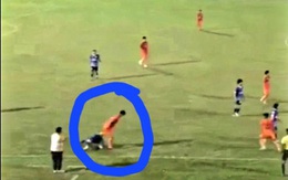 Cầu thủ U19 SHB Đà Nẵng đạp đầu đối thủ, cấm đá 5 trận