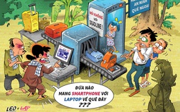 Máy soi chiếu an ninh... quê ngoại