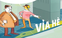 Vỉa hè 'từ chối phục vụ' người bụng bự