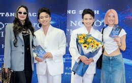 Trình Mỹ Duyên, Trà Ngọc Hằng khác lạ mừng 'én bạc' Hải Triều ra mắt sách