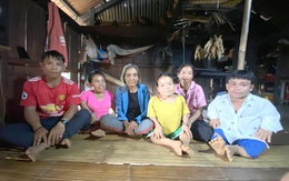 3 chị em tí hon vui vẻ trên núi cao