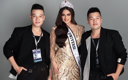 Quân Nguyễn, Pu Lê tìm trang điểm, làm tóc cho hoa hậu quốc tế