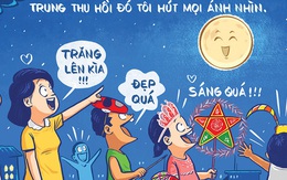 Ông Trăng đêm Trung thu: Xưa và nay