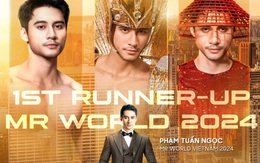 Puerto Rico đăng quang Mr World 2024, Phạm Tuấn Ngọc giành á vương 1