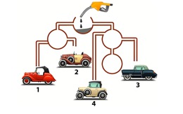 Ô tô nào đầy bình xăng trước?