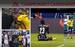 Giơ 'ngón tay thối' về khán giả, cầu thủ Brazil nhận ngay thẻ đỏ