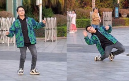 Chàng trai nhảy kiểu người máy 'nghệ cả củ'