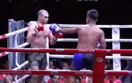 Võ sĩ bị hạ knock out vì gặp phải 'vua lì đòn'