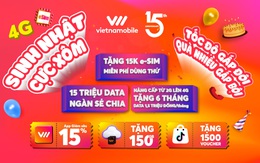 Nâng cấp lên 4G nhận ưu đãi từ Vietnamobile