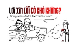 Nói lời xin lỗi có khó không?