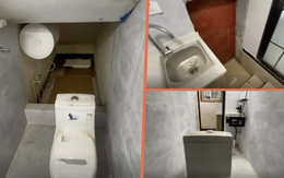 Nơi cho thuê phòng trọ có bồn cầu đặt sát chỗ ngủ