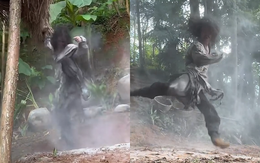 Thanh niên biểu diễn kungfu siêu đỉnh