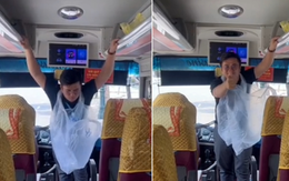 Tài xế vui tính hướng dẫn an toàn khi đi ô tô cho khách