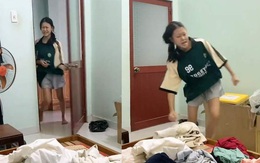 Cô gái thay đổi sắc thái khi kìm nén cơn giận vào người