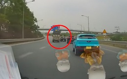 Tình huống giao thông: Ô tô đi liều gặp xe tải đi ẩu