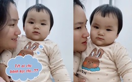 Bé gái 2 tuổi kiên quyết giữ vững lập trường khi được cho kẹo