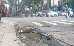 Nhiều công trình thi công khiến lòng đường, vỉa hè TP.HCM nham nhở