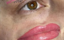 Ảnh vui 10-10: Mẫu quảng cáo phun môi, xăm mày tiết kiệm