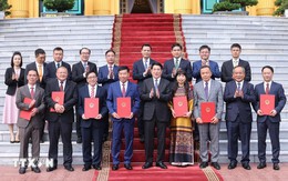 Chủ tịch nước Lương Cường phong hàm, bổ nhiệm các đại sứ Việt Nam ở nước ngoài