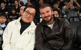 David Beckham và Thành Long thân thiết