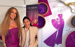 Công chúa Thái Lan thiết kế váy lụa cho Mariah Carey trong đêm nhạc tại Bangkok